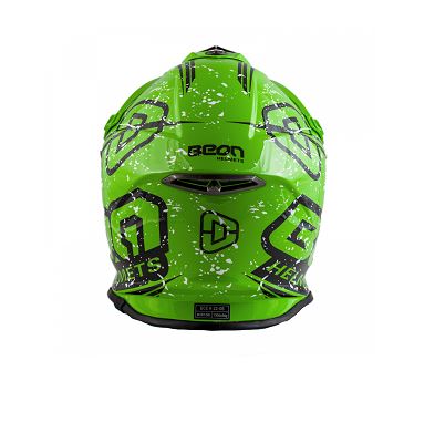 Шлем кроссовый BEON B-602 GREEN/BLACK - фото 2